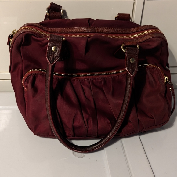 MZ Wallace Boysenberry Kate ii handbag with pouch - Picture 3 of 6